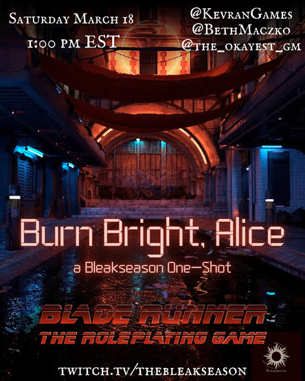 Blade Runner: Burn Bright, Alice Blade Runner: Burn Bright, Alice