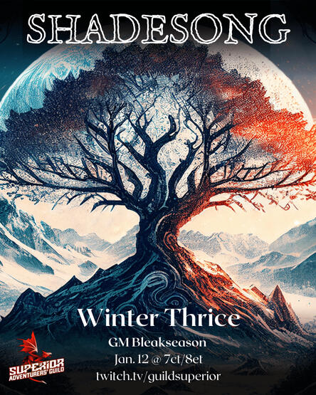 Shadesong: Winter Thrice Shadesong: Winter Thrice